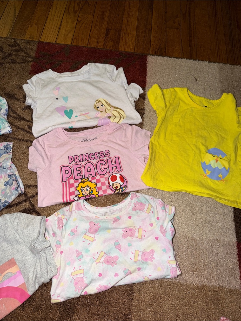 Little girls 5 /5t shirts and shorts